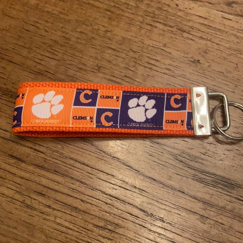 Clemson Tigers key fob keychain Clemson University